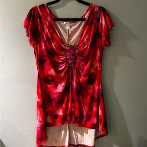 Venus Red Women's Top